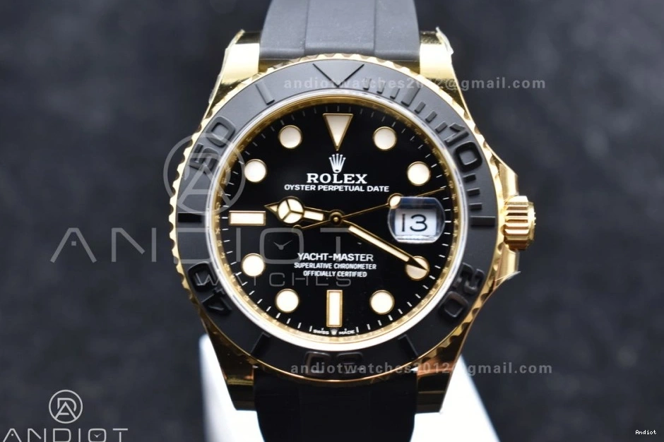 on 1:1 ARF VR3235 Strap Yacht-Master (Gain Oysterflex Weight) 226658 Best Edition 0310